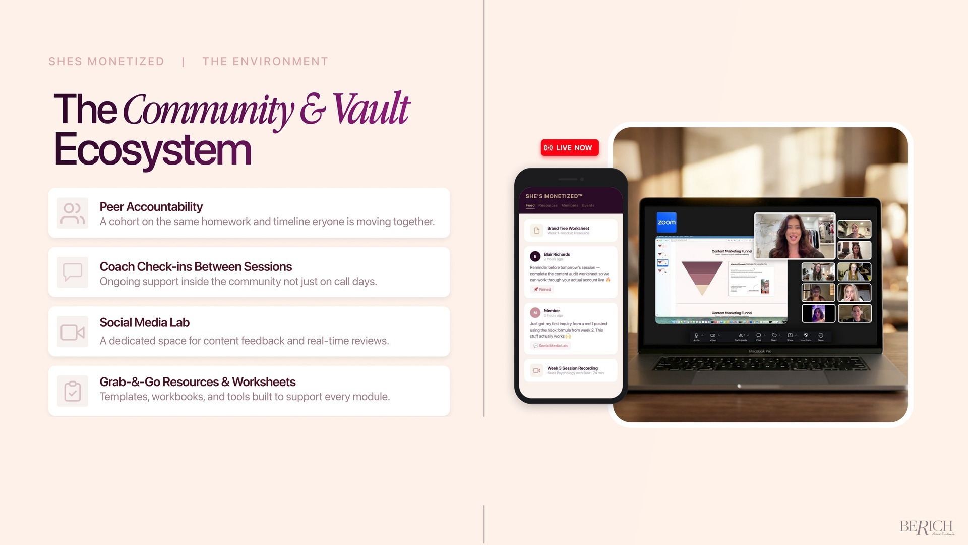 The community and vault ecosystem